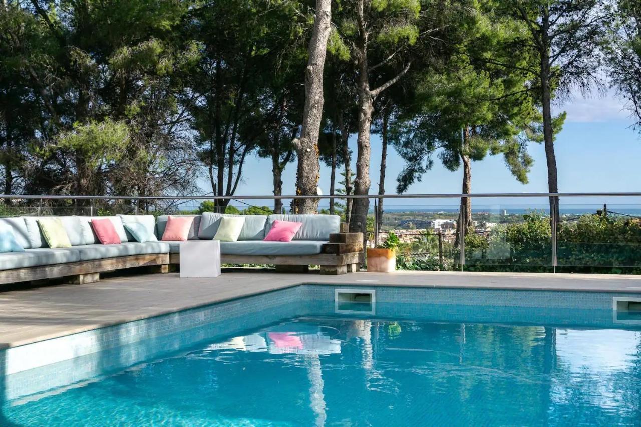Villa Bella Vista Castelldefels Dış mekan fotoğraf